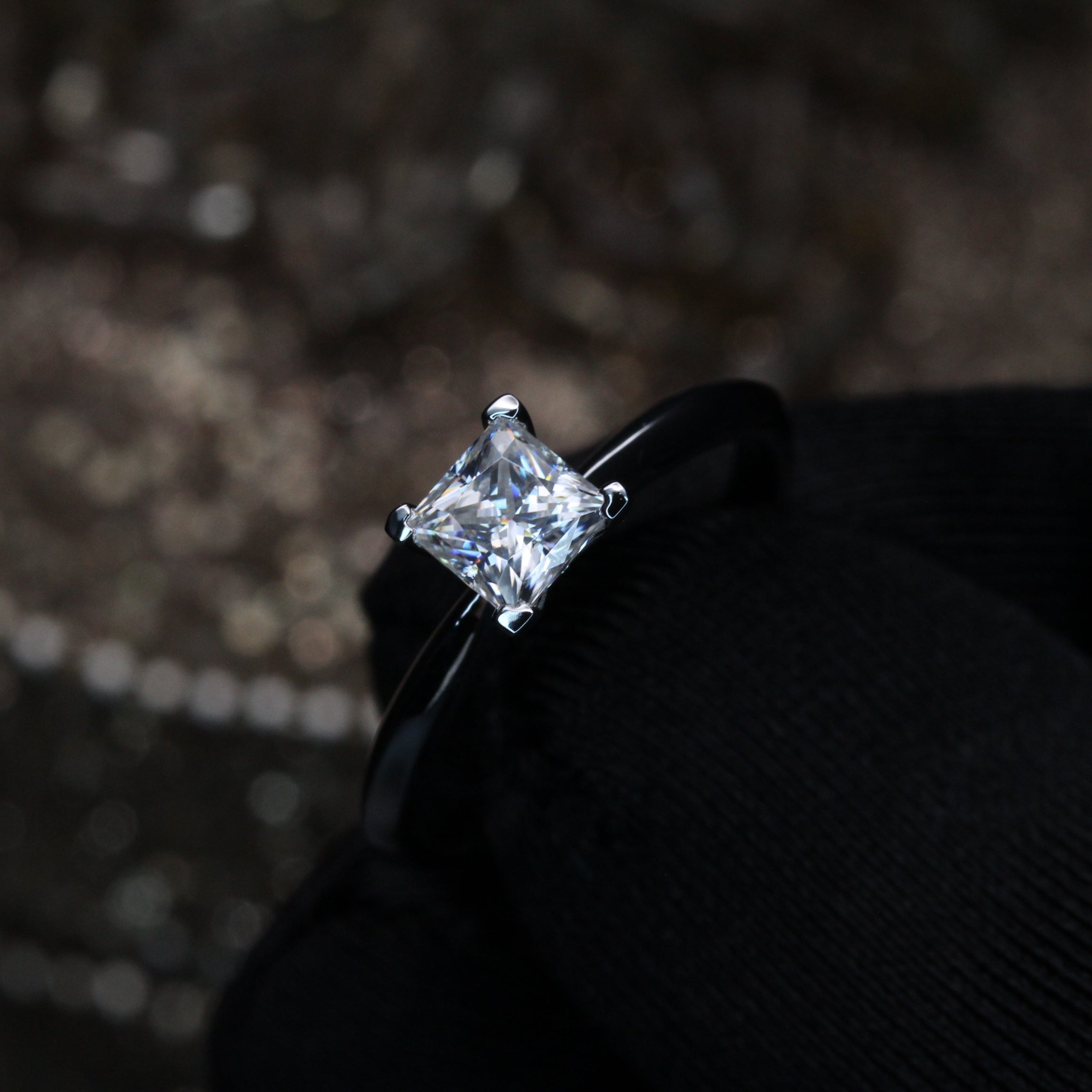 Princess Cut Statement Ring